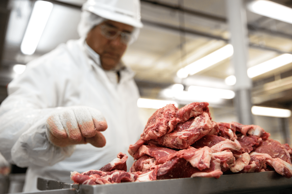 肉类行业的可追溯性拉菲2注册登录:好处是什么?